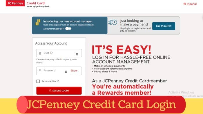 JCPenny-Credit-Card-Login